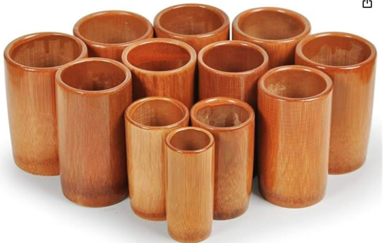 12-Piece Bamboo Cupping Set