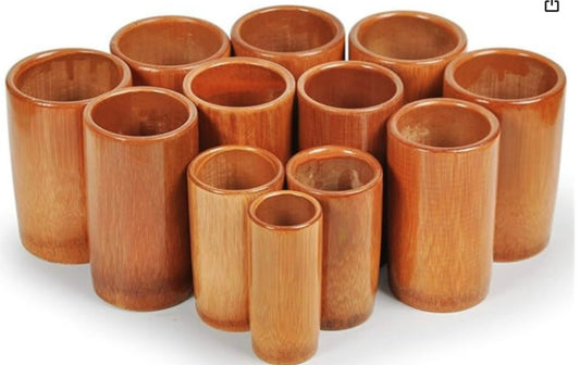 12-Piece Bamboo Cupping Set