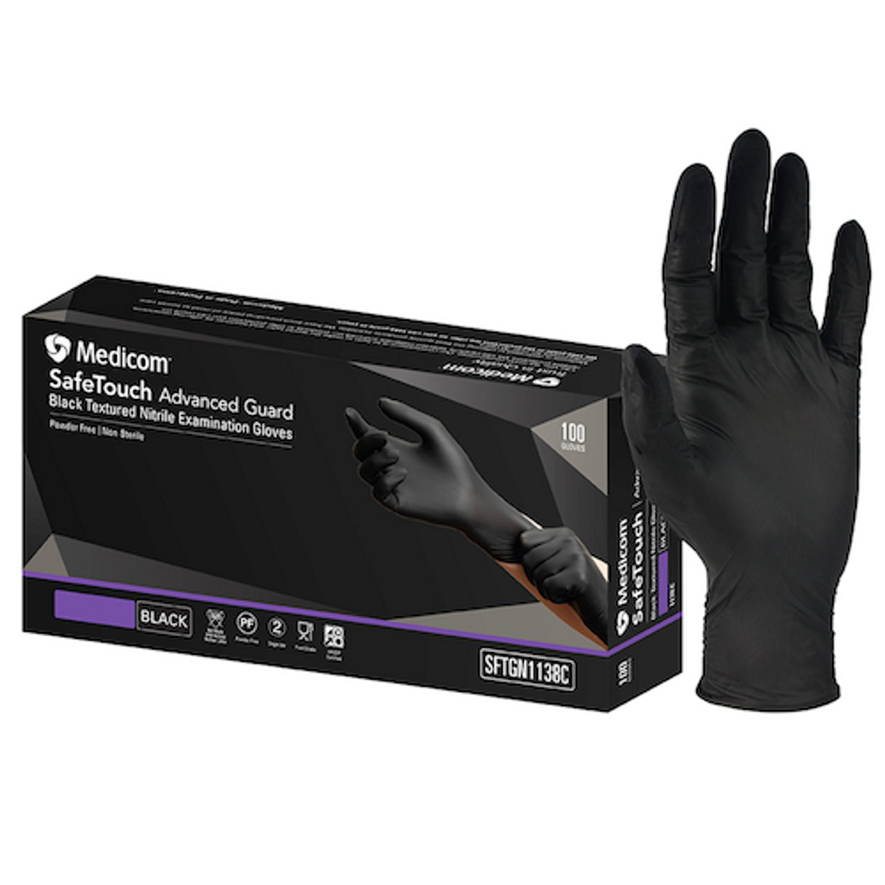 Powder/allergen free gloves