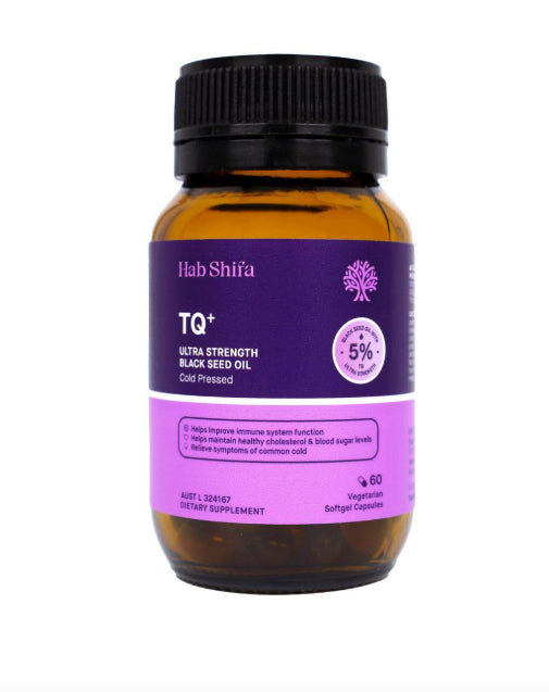 TQ+ Ultra Strength Black Seed Oil 60 Capsules