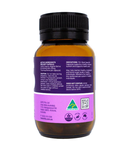 TQ+ Ultra Strength Black Seed Oil 60 Capsules
